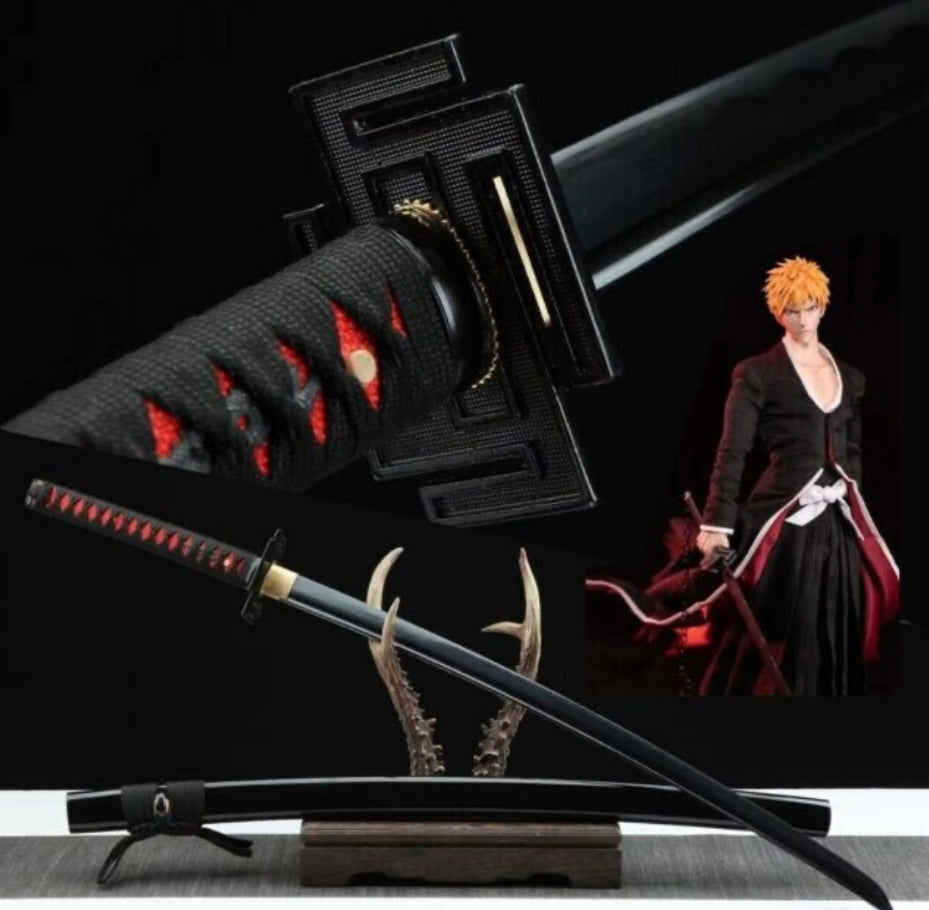 Black Tensa Zangetsu | Sword of Ichigo Kurosaki | Fiction Edge