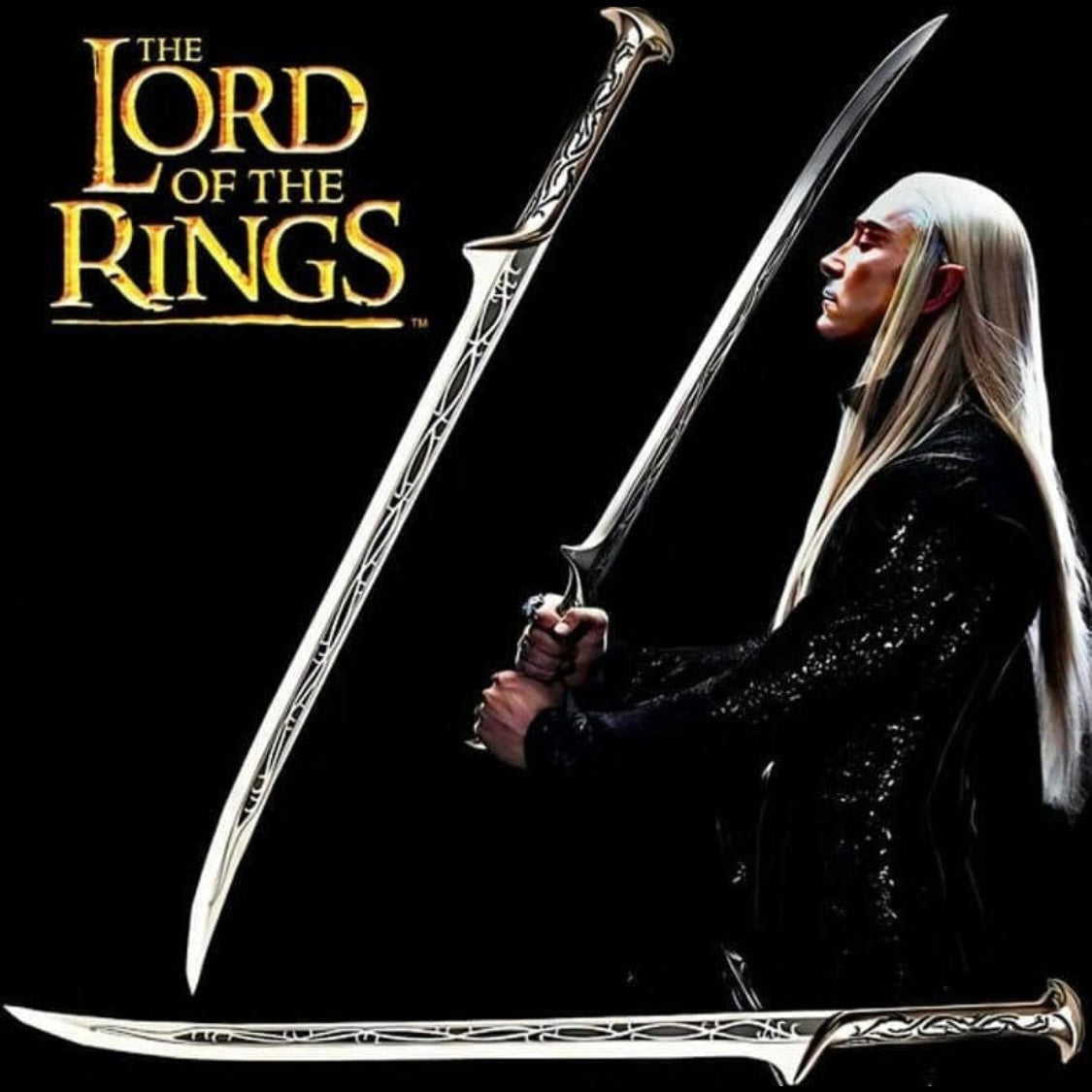 Thranduil sword | Sword used by Thranduil | Elven sword | The Hobbit:Battle of five armies